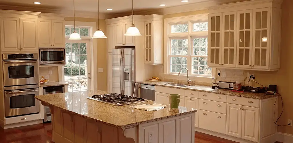 Custom cabinet door installation and kitchen upgrade in Albuquerque, NM