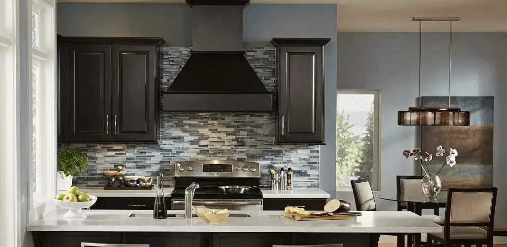 Kitchen cabinet painting and refinishing in a modern kitchen in Albuquerque, NM